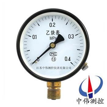 乙炔(gui)壓力錶(biao)
