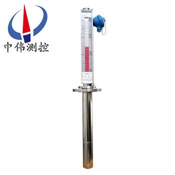 頂裝(zhuang)遠傳型磁繙闆液位計