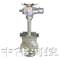電動對裌式刀型閘閥